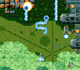 Super Aleste (Japan) In game screenshot
